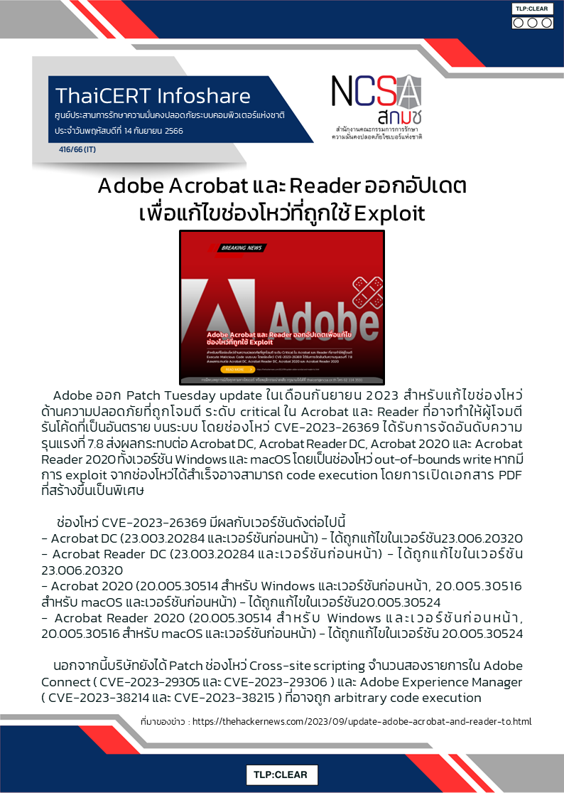 Adobe Acrobat และ Reader ออกอัปเดตเพื่อแก้ไขช่องโหว่ที.png