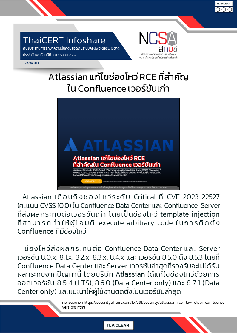 Atlassian แก้ไขช่องโหว่ RCE ที่สำคัญใน Confluence เวอร์ชั.png