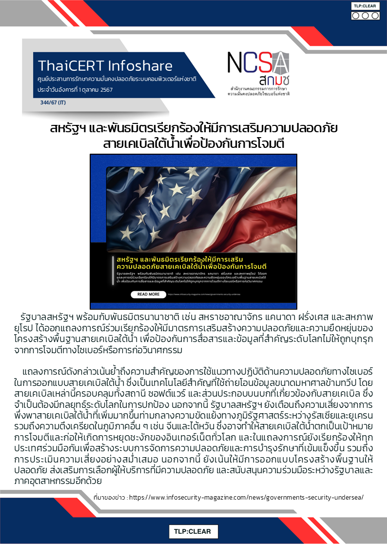 สหรัฐฯ และพันธมิตรเรียกร้องให้มีการเสริม.png