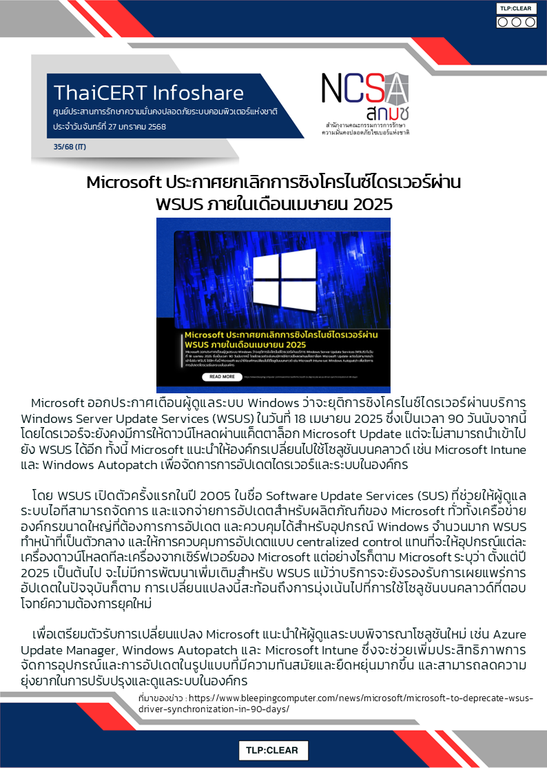 Microsoft ประกาศยกเลิกการซิงโครไนซ์ไดรเวอร์ผ่า.png