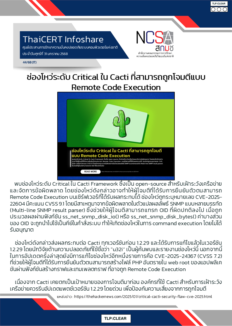 ช่องโหว่ระดับ Critical ใน Cacti ที่สามารถถูกโจมตีแบ.png