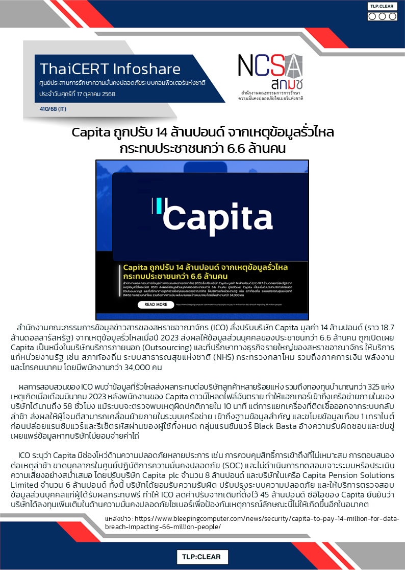 Capita ถูกปรับ 14 ล้านปอนด์ จากเหตุข้อมูลรั่วไห.png