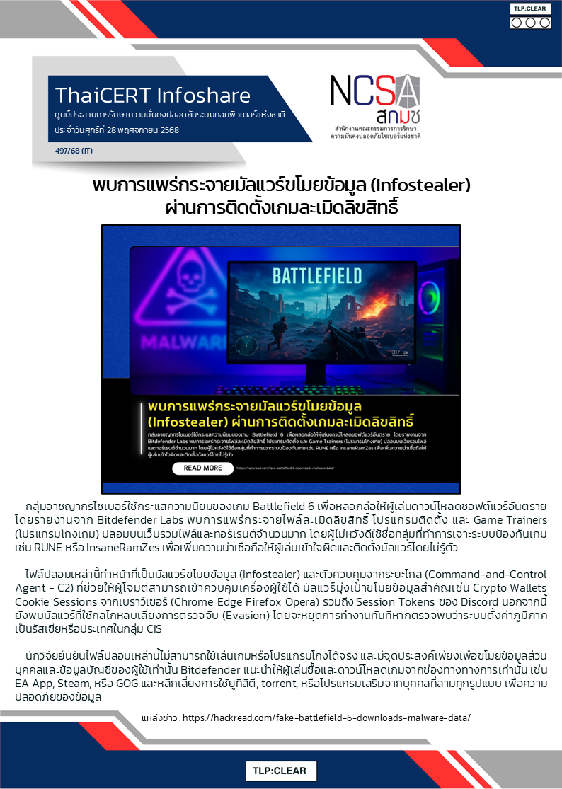 พบการแพร่กระจายมัลแวร์ขโมยข้อมูล (Infostealer) ผ่.png