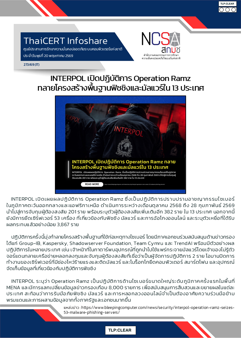 INTERPOL เปิดปฏิบัติการ Operation Ramz ทลายโครงสร้างพื้น.png