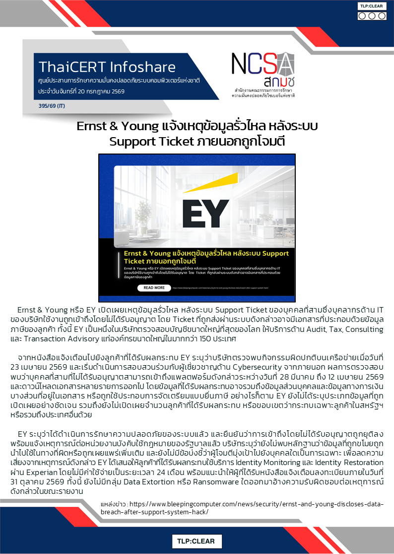Ernst _ Young แจ้งเหตุข้อมูลรั่วไหล หลังระบบ Support Ticket .png