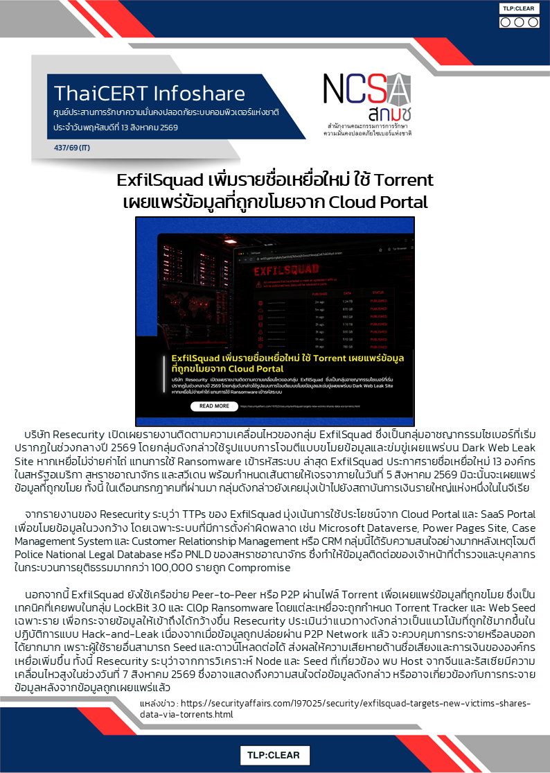ExfilSquad เพิ่มรายชื่อเหยื่อใหม่ ใช้ Torrent เผยแพร่.png
