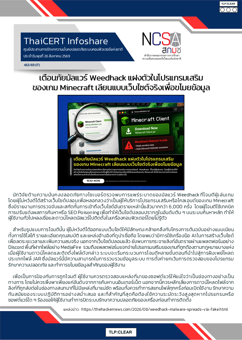 เตือนภัยมัลแวร์ Weedhack แฝงตัวในโปรแกรมเสริมข.png