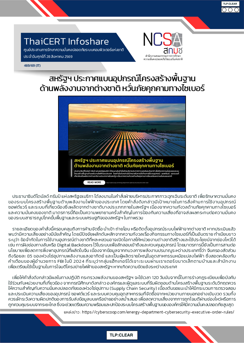 สหรัฐฯ ประกาศแบนอุปกรณ์โครงสร้างพื้นฐานด.png