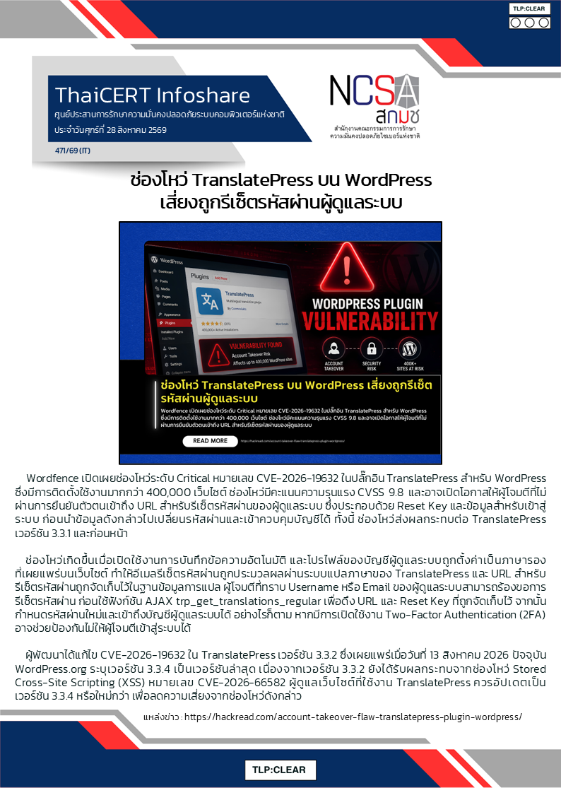 ช่องโหว่ TranslatePress บน WordPress เสี่ยงถูกรีเซ็ตรหัสผ.png
