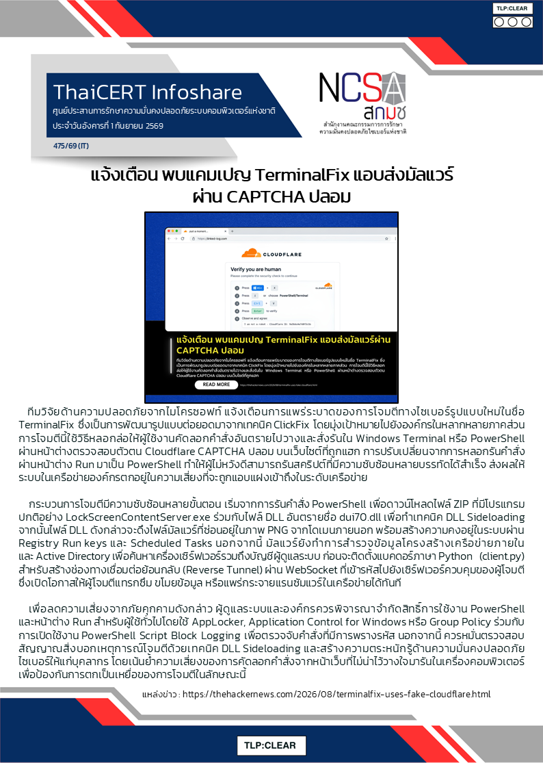 แจ้งเตือน พบแคมเปญ TerminalFix แอบส่งมัลแวร์ผ่าน CA.png
